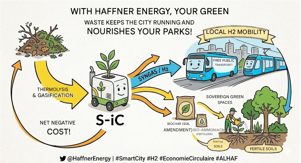 Haffner Energy — A city generates many sources of biomass. Rather than burning them at a loss, these resources can be turned into revenue-generating assets, producing green fuels locally.