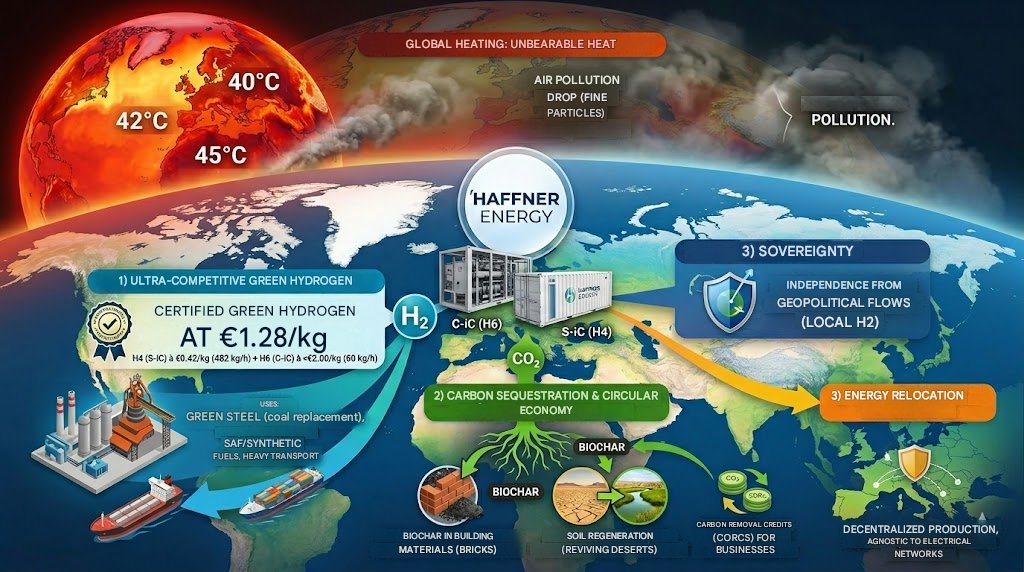 Haffner Energy - A green energy solution that decarbonizes at prices below fossil fuels