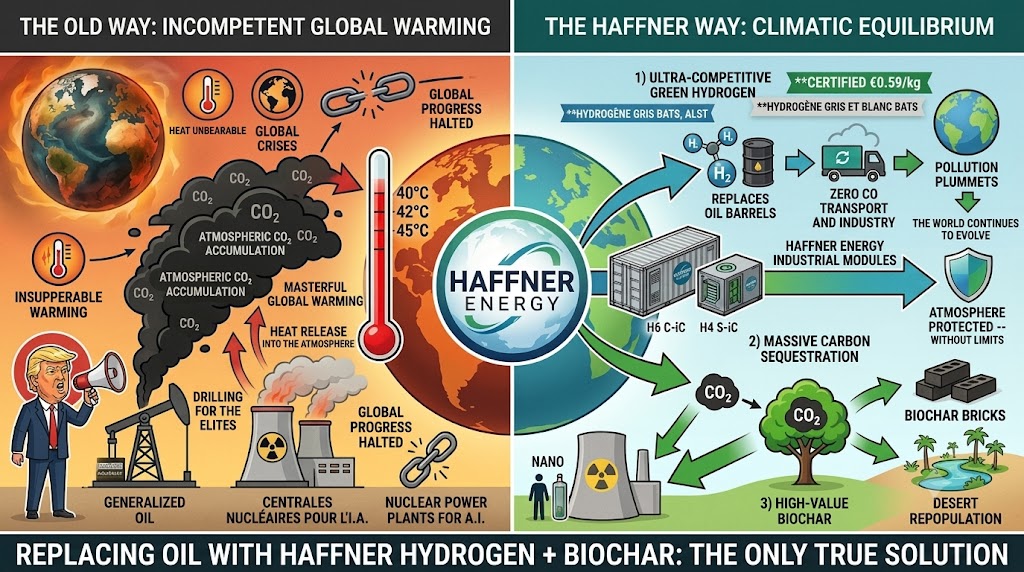Haffner Energy — If artificial intelligence is a step forward for humanity, its energy supply can no longer rely on outdated methods. The Haffner Energy solution offers green energy that decarbonizes the atmosphere at prices below fossil fuels.