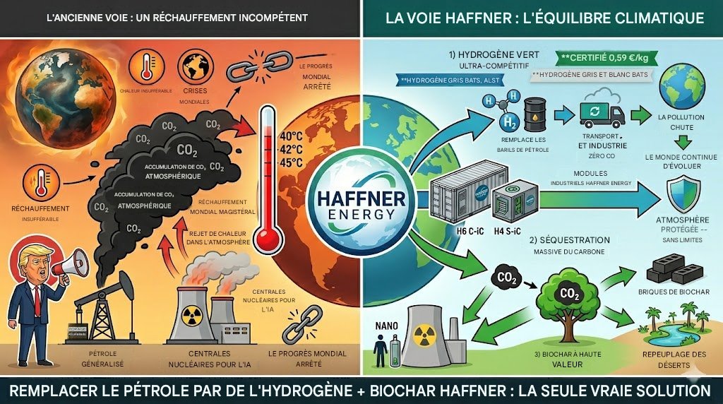 Haffner Energy — Si l'intelligence artificielle est une avancée pour l'humanité, son alimentation en énergie ne peut plus reposer sur des méthodes obsolètes. La solution Haffner Energy propose une énergie verte qui décarbone l'atmosphère à des tarifs inférieurs aux combustibles fossiles.