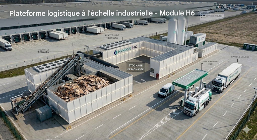 Haffner Energy — Les plateformes logistiques (type Rungis, centres d'approvisionnement) génèrent des déchets (cartons, palettes, matières organiques) valorisables sur place en biocarburants à faible coût.